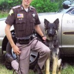 Brian Riehle and K-9 Ramzes from Montgomery County Indiana Sheriffs Dept.