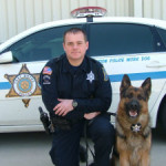 Ptl. Chris Faherty with K-9 Bach of the Ft. Wayne Indiana Police Department Trained by Ft. Wayne Police Department