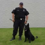 Eminence Kentucky K-9 Unit Todd Rankin and K-9 Gin