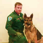 Eric Simpson and K-9 Taz Raytown Missouri Police Dept. Trained by Gary White