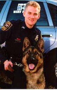 Casey McGlamery, K-9 Bodi from Dekalb County Georgia Sheriff's Department Gun Detection K-9 Unit