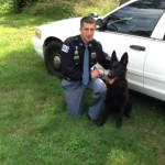 Officer Hedrick and K-9 Argo of the Gary Indiana Police Department