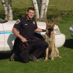 Officer Rulli with K-9 Bear Nappanee Police Department, Nappanee, Indiana