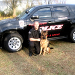John Reichenbacker with K-9 Garron of the Brownstown Indiana Police Department