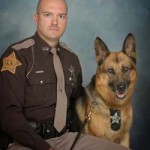 Officer J. Shotts with K-9 Rexo Elkhart County Sheriffs Dept.