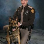 Officer Shotts with K-9 Rocko Elkhart County Sheriffs Dept.
