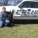 Teresa Hollon and K-9 Boss Georgetown Kentucky Police Department