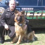 Deputy Tim Jeffers with K-9 Jax Newton County Sheriffs Dept. Missouri