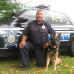 Rudy Cima de Villa with K-9 Storm East Chicago Indiana Police Dept.