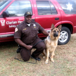 Ken White with K-9 Delta from Clarion Methodist Hospital - Indianapolis, IN