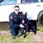 Officer Jim Wilson with K-9 Max Hillsdale, Ill. Police Department